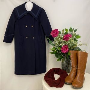 Rothschild Vintage Sailor Peacoat- Size 10